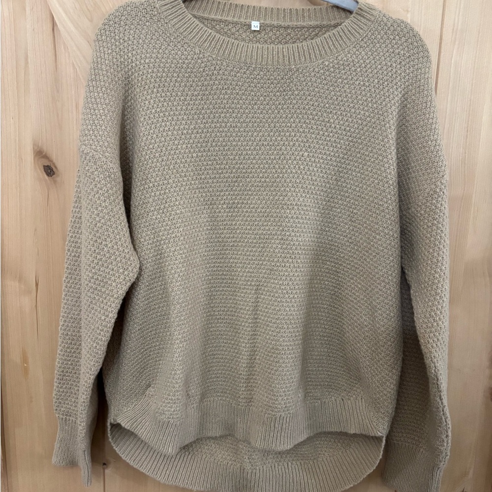 Cozy Tan Women's Sweater